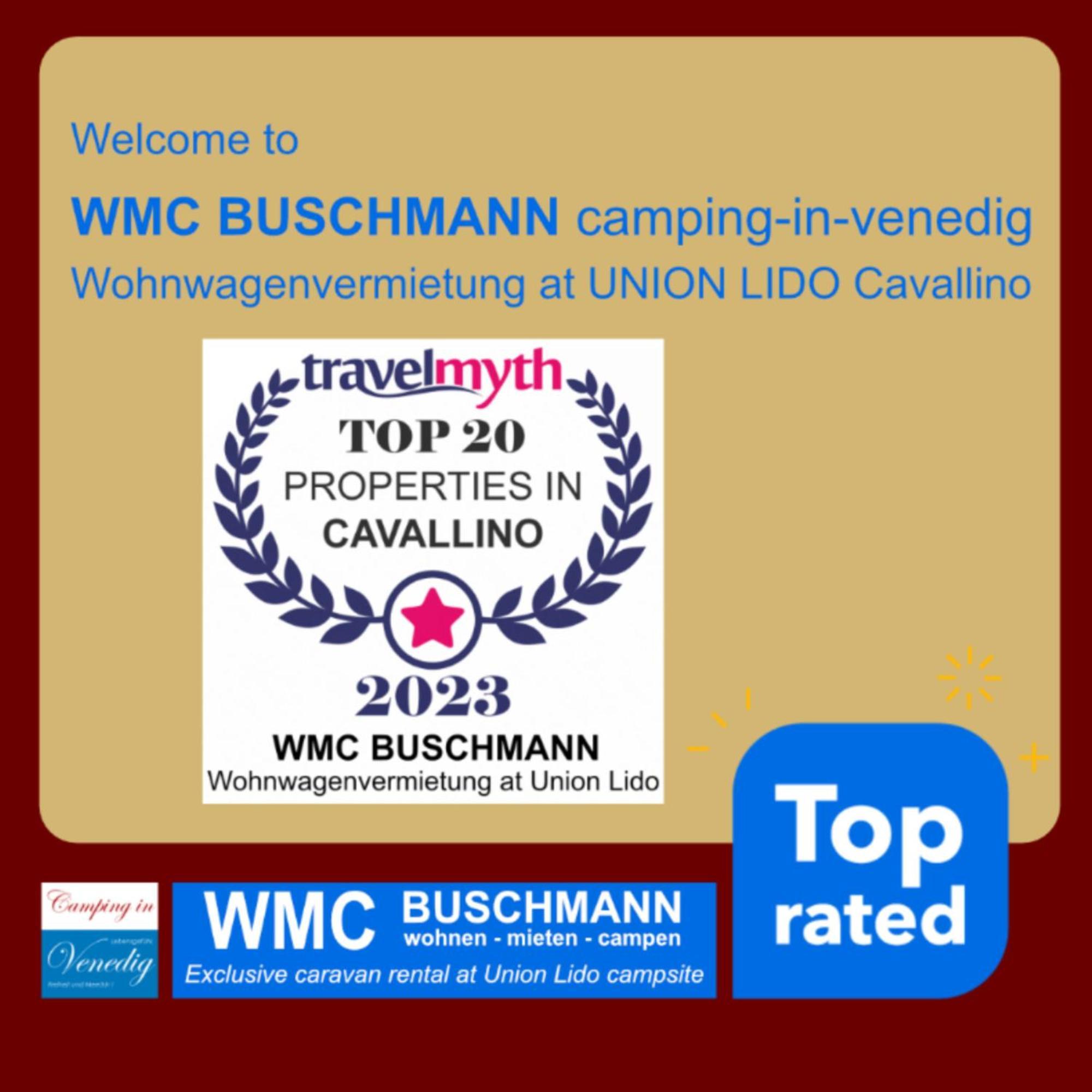 Wmc Buschmann Camping-In-Venedig Wohnwagenvermietung At Union Lido Cavallino Eksteriør bilde
